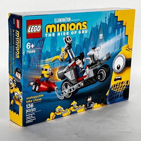 Brand New Lego Minions Unstoppable Bike Chase (75549) - Picture 4 of 10